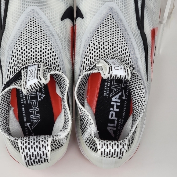 Nike Alpha Menace Elite 3 Football Red White Comfort CT6648-103 Men Sz Multi New - Picture 9 of 10